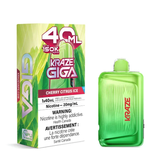 Kraze Giga - Cherry Citrus Ice