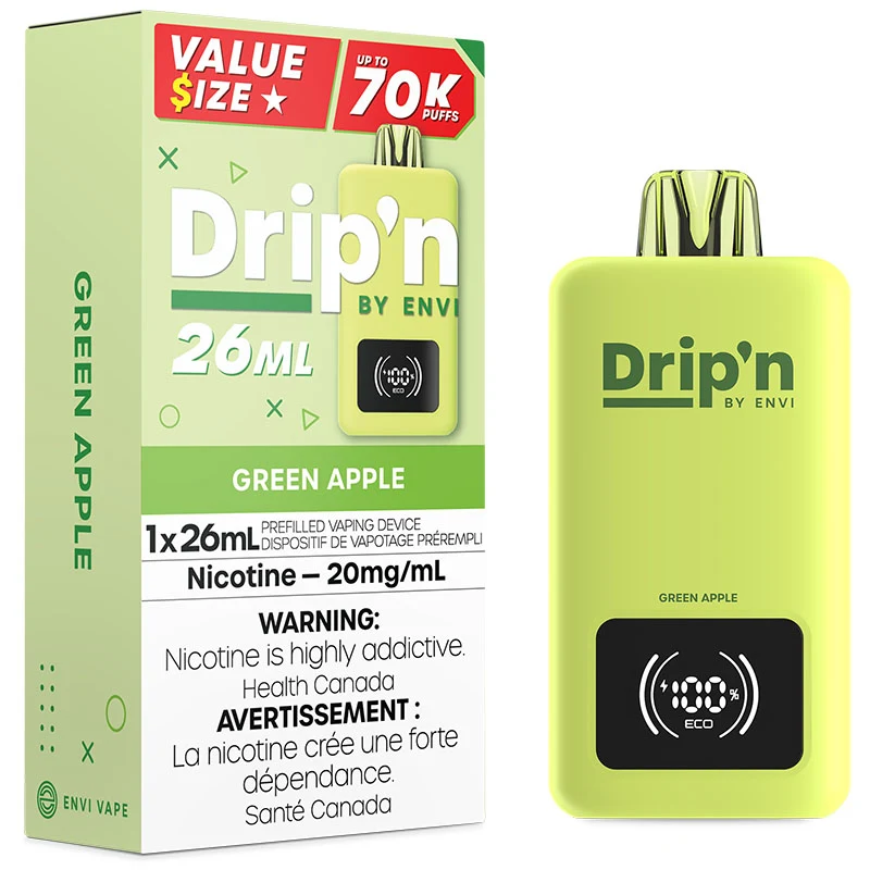 Drip'n By Envi 70K - Green Apple