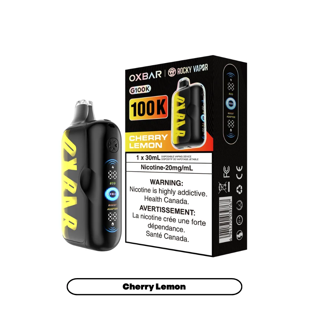OXBAR x Rocky Vapor G100K - Cherry Lemon