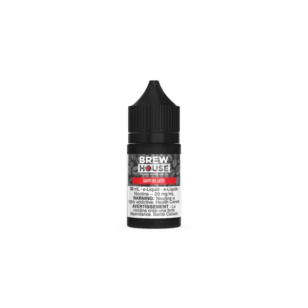 Brew House Salt Brew House - Caffe Del Latte 30ml Salt