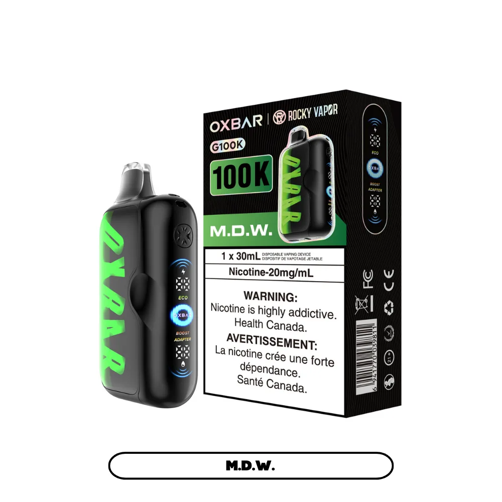 OXBAR x Rocky Vapor G100K - MDW