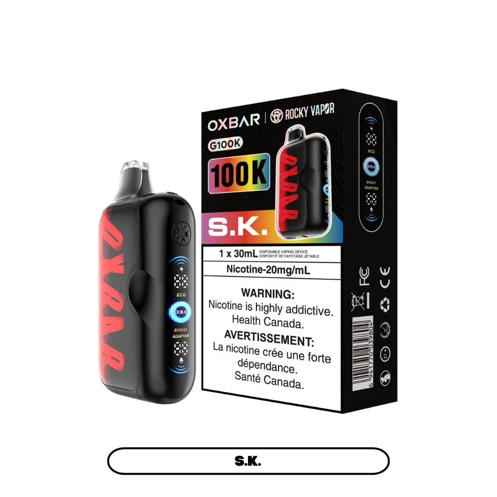 OXBAR x Rocky Vapor G100K - S.K