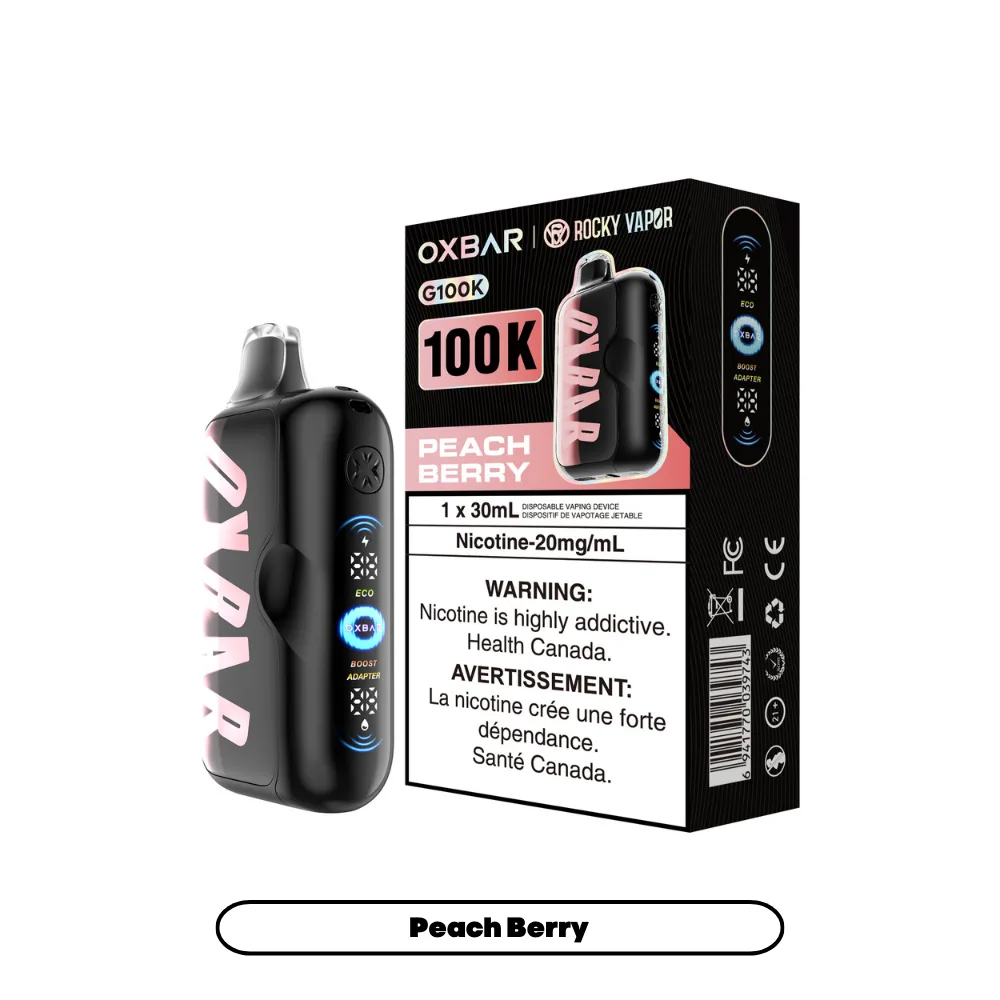 OXBAR x Rocky Vapor G100K - Peach Berry
