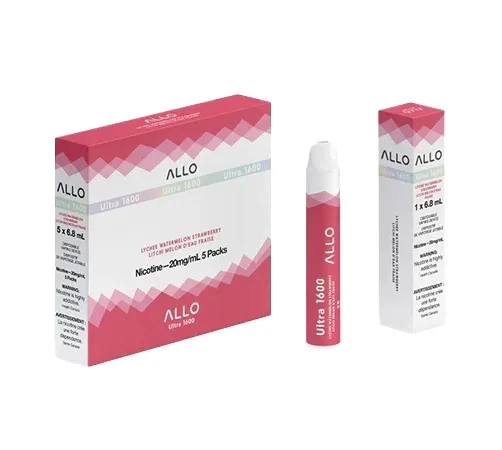 Allo Ultra 1600 Allo Ultra 1600 - Lychee Watermelon Strawberry