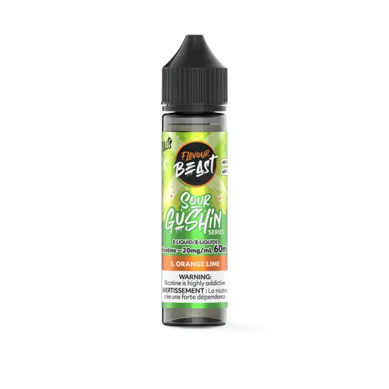 Flavour Beast Sour Gushin' - S. Orange Lime 60ml Salt