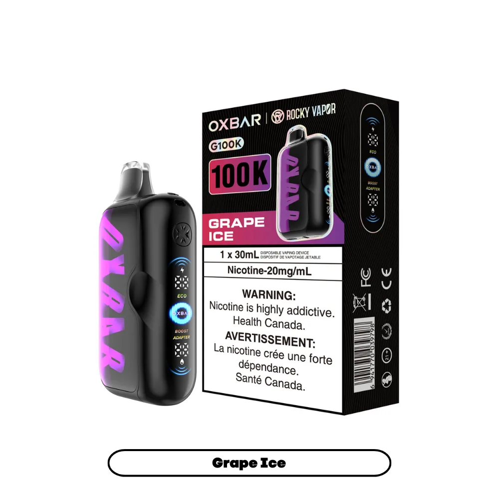 OXBAR x Rocky Vapor G100K - Grape Ice