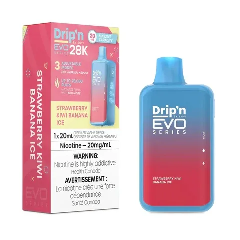 Drip'n by Envi EVO 28k - Strawberry Kiwi Banana lce