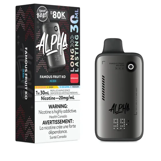 Flavour Beast Alpha 80K - Famous Fruit KO Iced