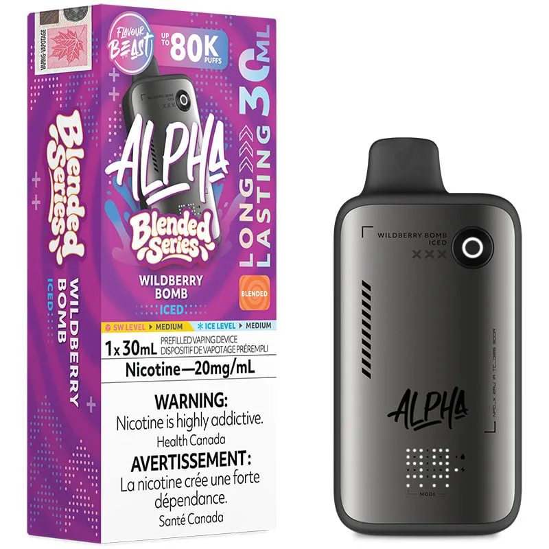 Flavour Beast Alpha 80K - Wild Berry Bomb Iced