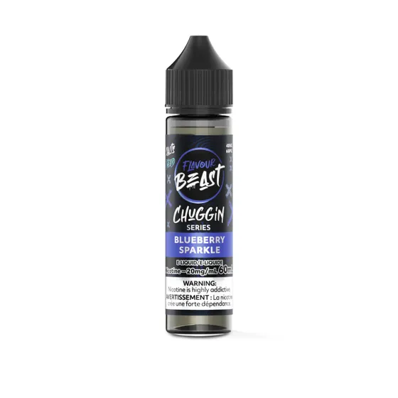 Sel Flavour Beast 60ml Flavour Beast Chuggin' - Blueberry Sparkle Iced 60ml Sel