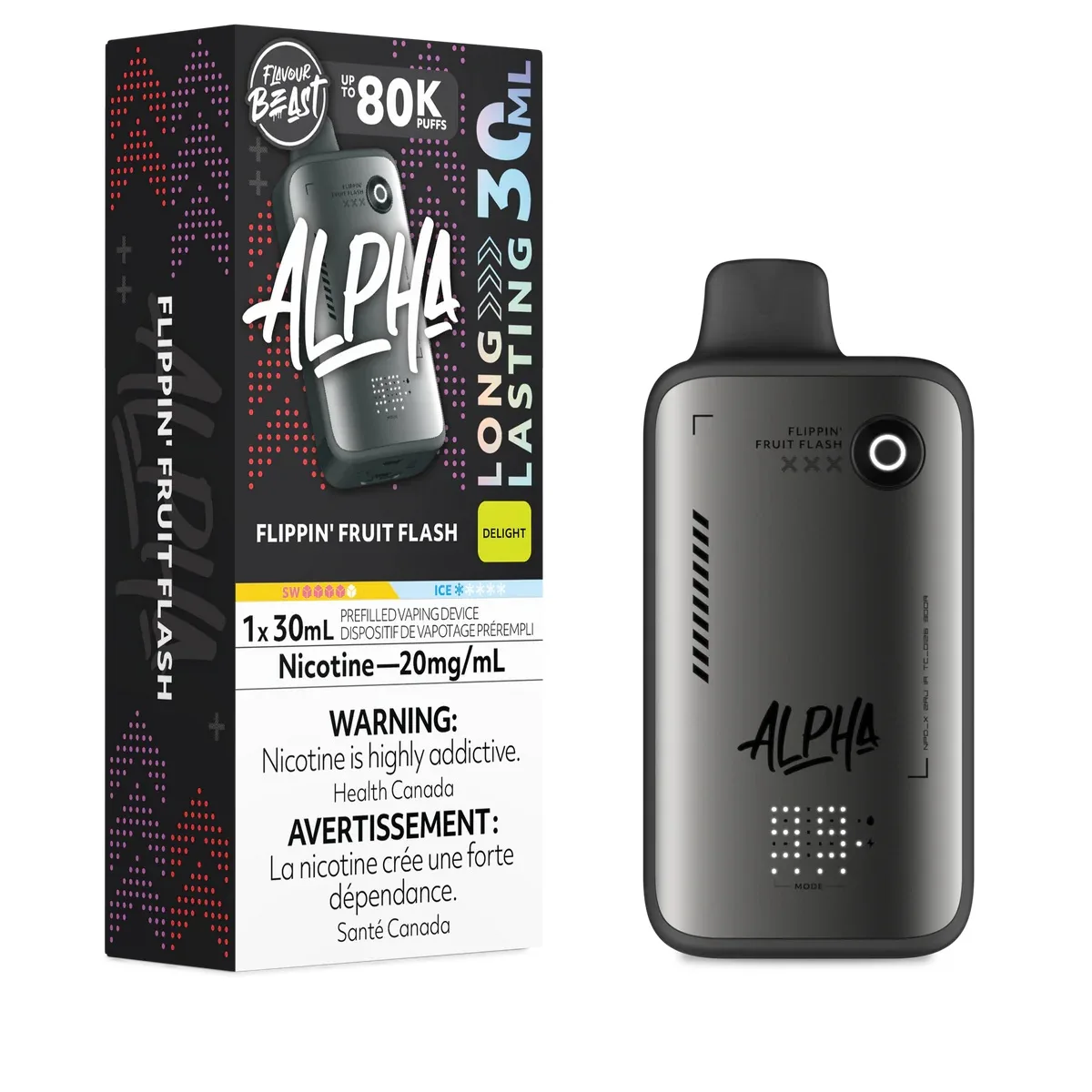 Flavour Beast Alpha 80K Flavour Beast Alpha 80K - Flippin' Fruit Flash
