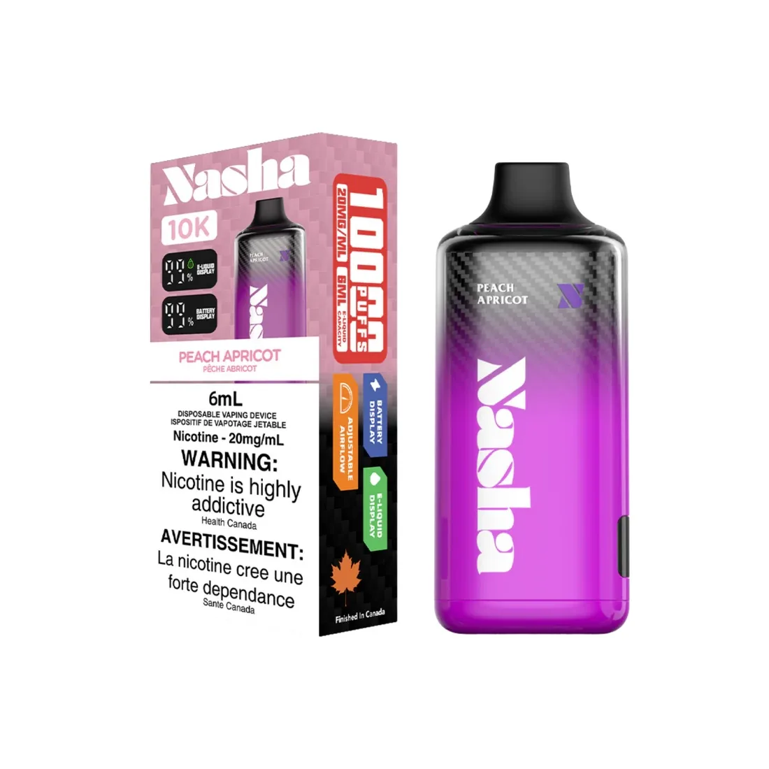Nasha 10K Nasha 10K - Peach Apricot