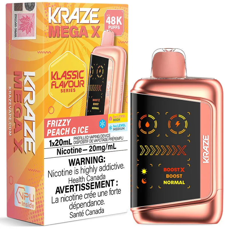 Kraze Mega X Classic - Frizzy Peach G Ice