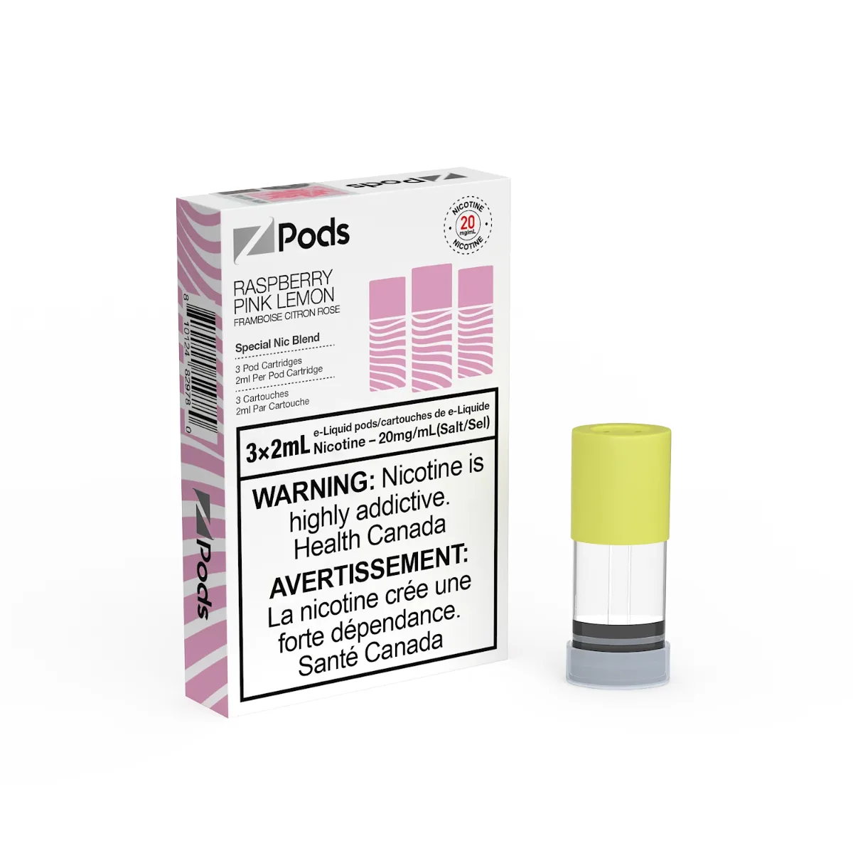 Z PODS (STLTH) Z Pods Raspberry Pink Lemon