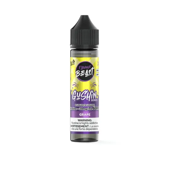 Flavour Beast Gushin' - Grape 60ml Salt