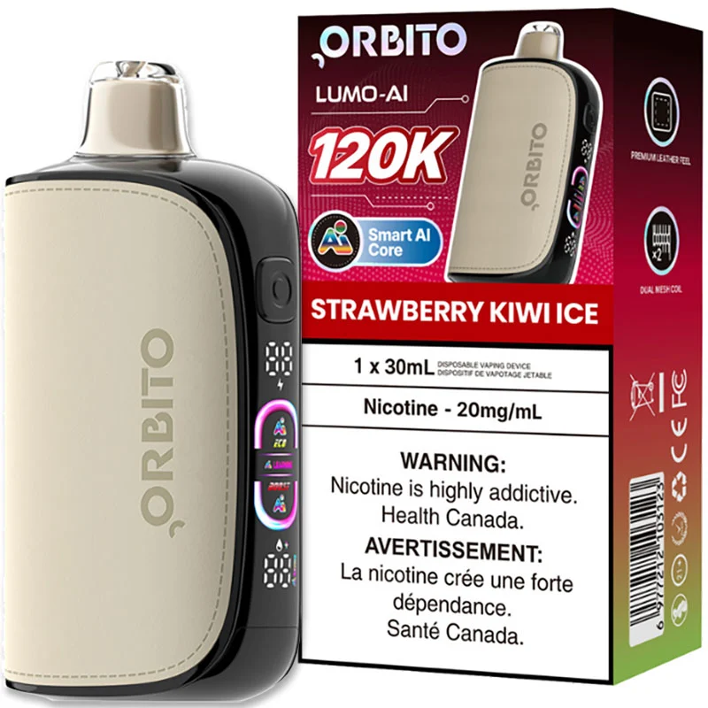 Orbito Lumo AI 120K 20mg - Strawberry Kiwi Ice