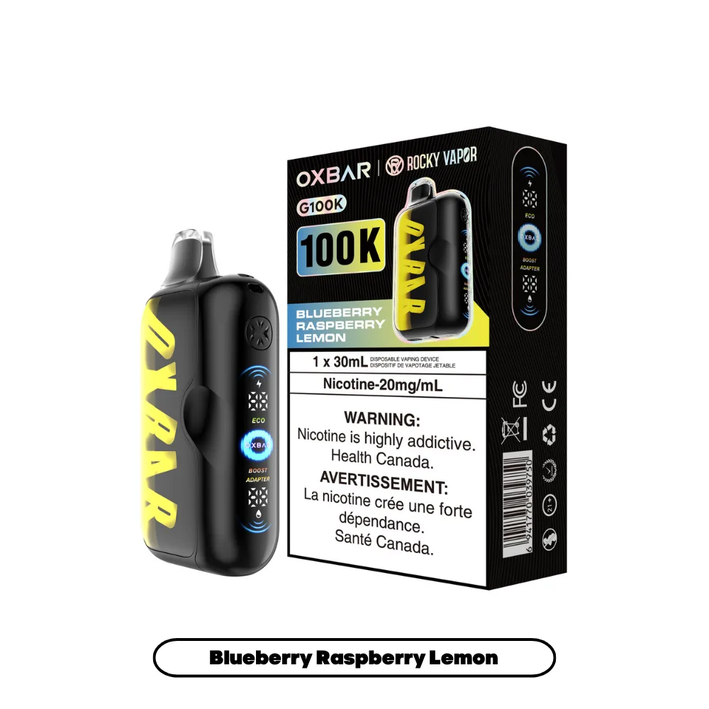 OXBAR x Rocky Vapor G100K - Blueberry Raspberry Lemon
