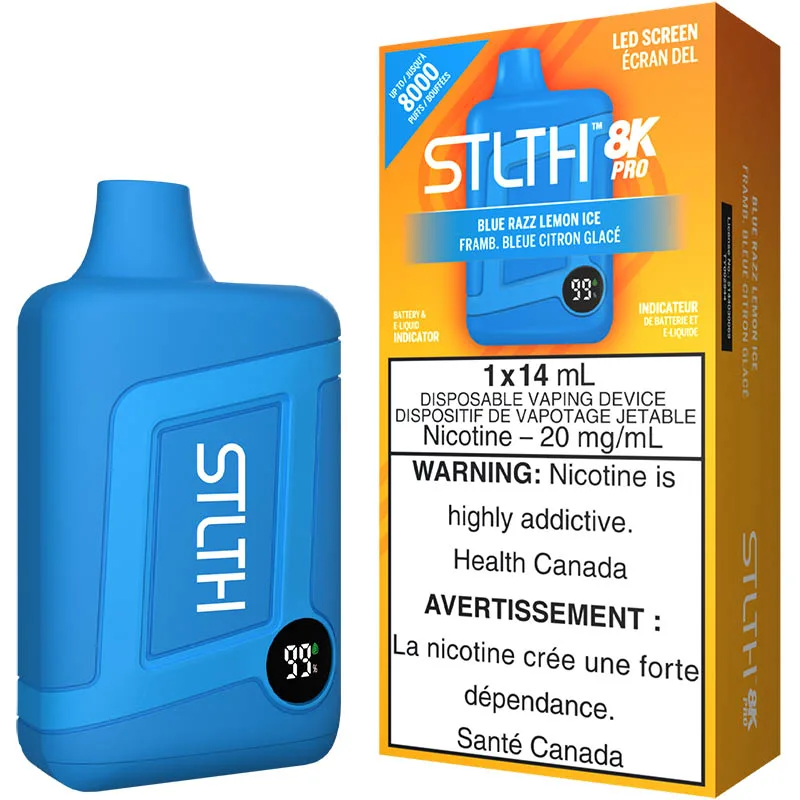 STLTH 8K Pro - Blue Razz Lemon Ice