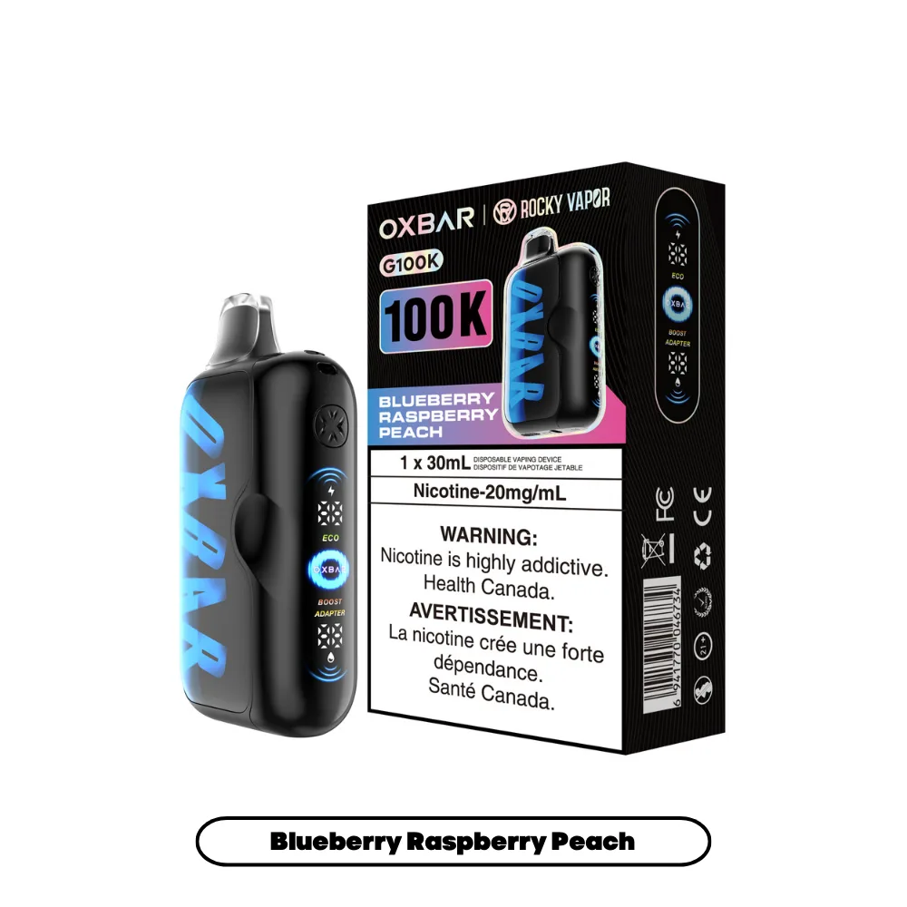 OXBAR x Rocky Vapor G100K - Blueberry Raspberry Peach