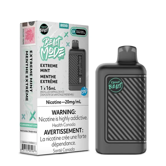 Flavour Beast Mode 8000 - Extreme Mint