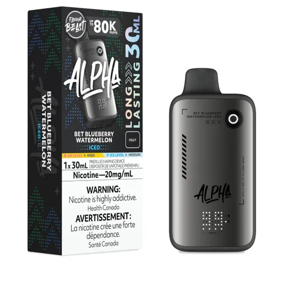 Flavour Beast Alpha 80K - Bet Blueberry Watermelon Iced