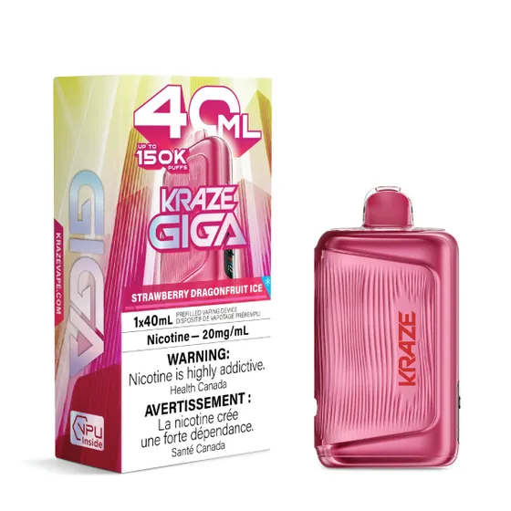 Kraze Giga - Strawberry Dragonfruit Ice