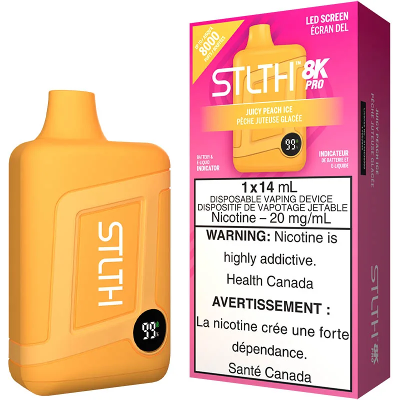 STLTH 8K Pro - Juicy Peach Ice