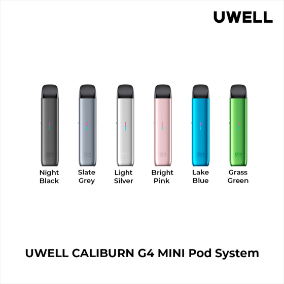 Starter Kits UWELL Caliburn G4 Mini Open Pod Kit [CRC]