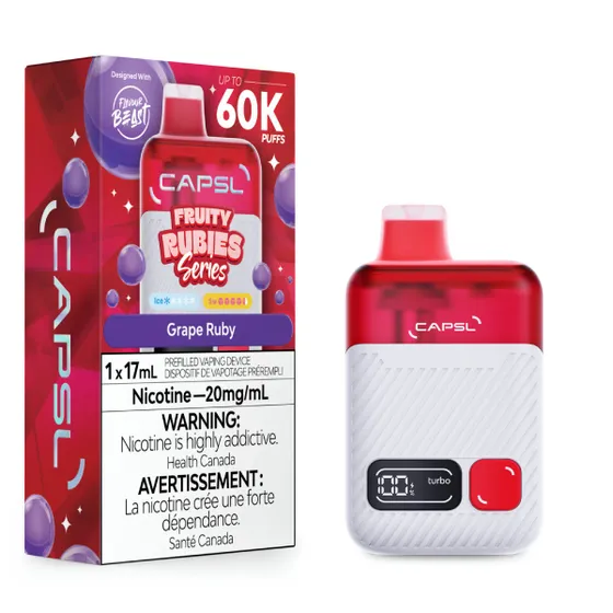 CAPSL AFX17 60K CAPSL AFX17 60K - Fruity Rubies Grape Ruby