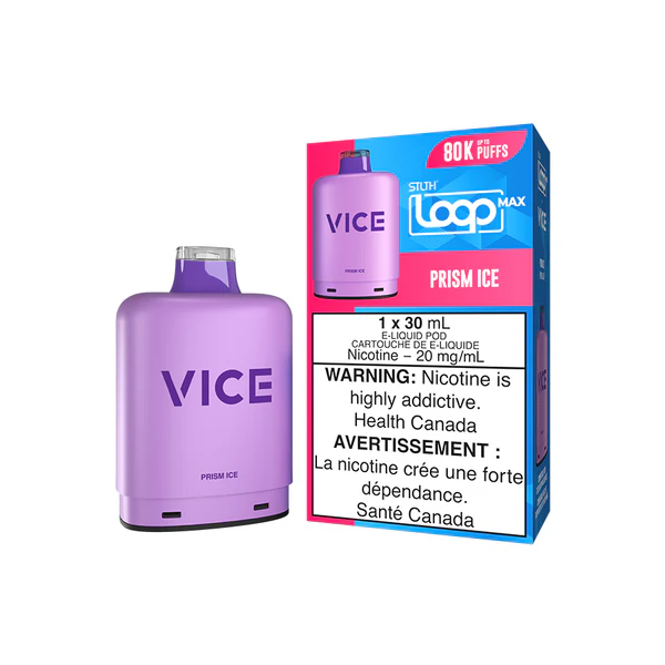 STLTH Loop Max x VICE 80K Pods STLTH LOOP MAX x VICE 80K - Prism Ice