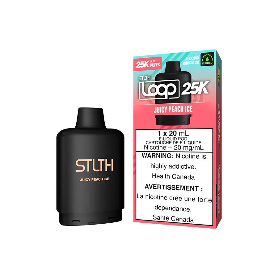 STLTH Loop 25K Pods STLTH Loop 25K Pod - Juicy Peach Ice