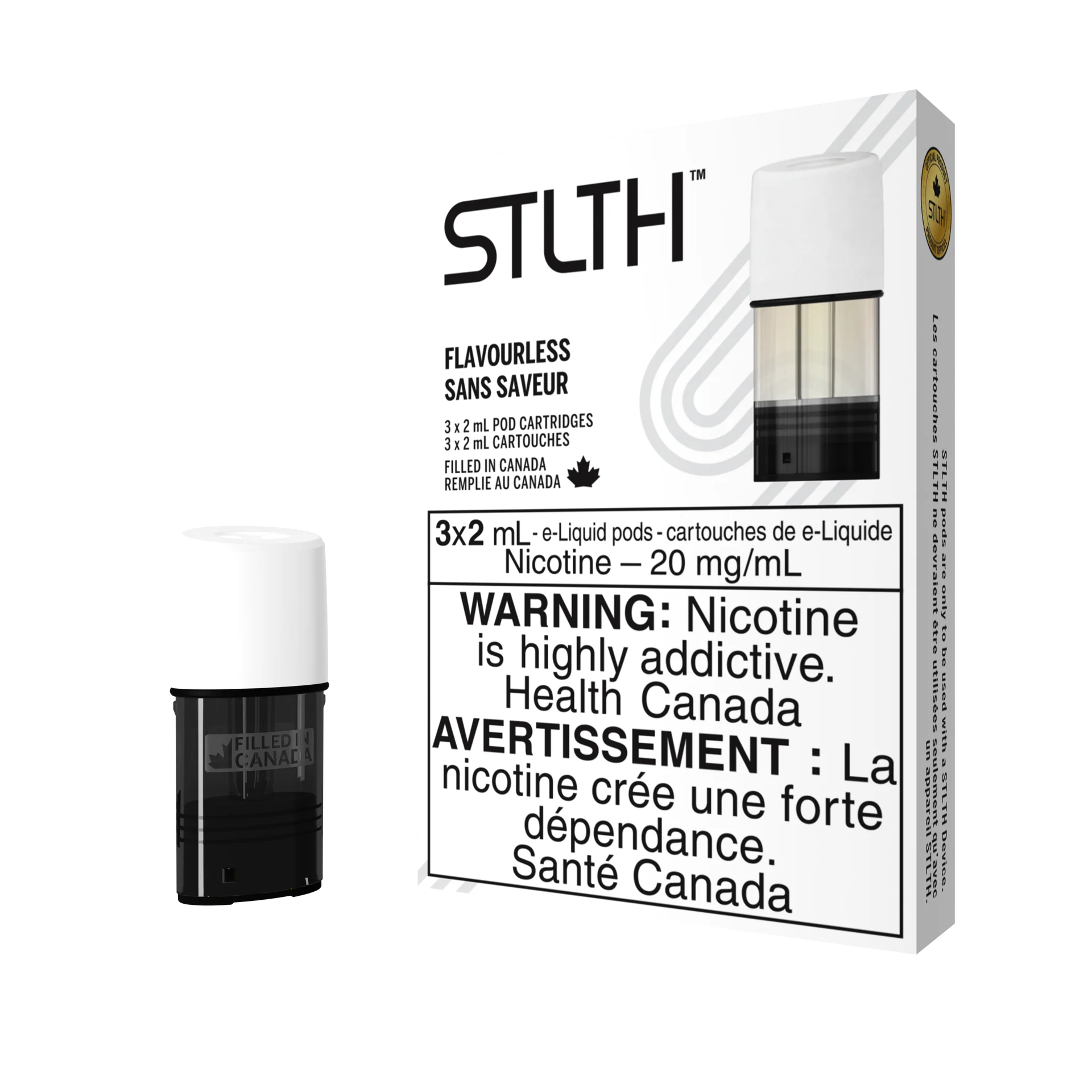 STLTH Pods STLTH - Flavourless (3 Pack)