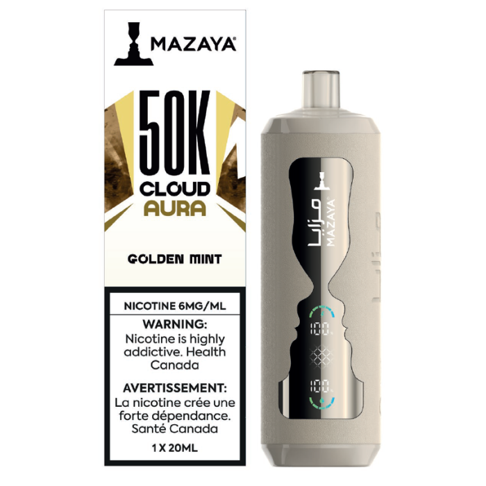 Mazaya Cloud Aura 50K Mazaya Cloud Aura 50K - Golden Mint
