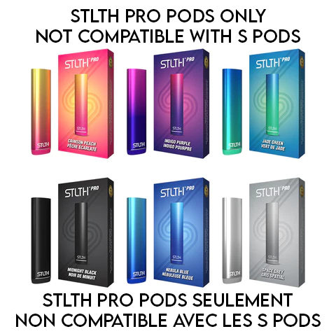 Dosettes STLTH PRO X Appareil de vapotage STLTH PRO