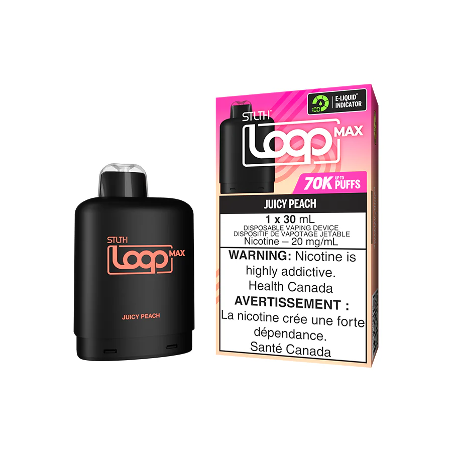STLTH Loop Max 70K Pods STLTH Loop Max 70k Pod - Juicy Peach