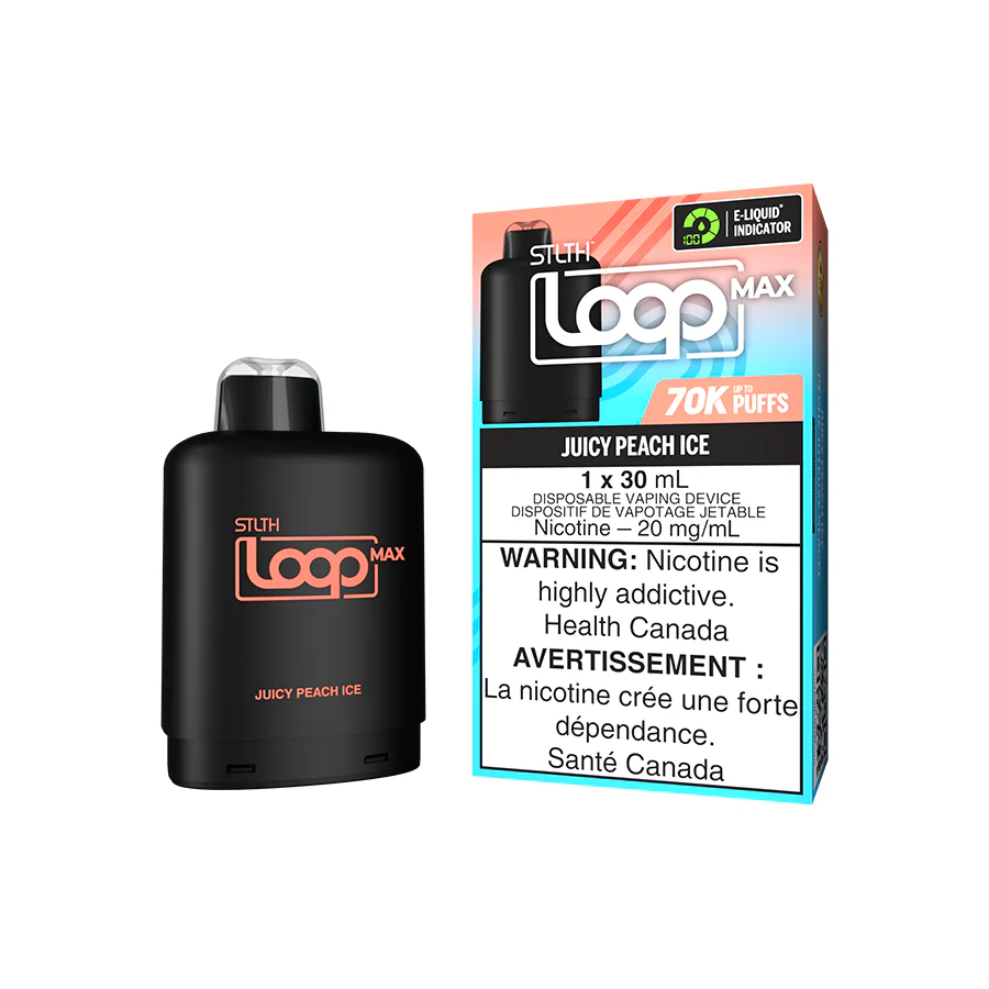 STLTH Loop Max 70K Pods STLTH Loop Max 70k Pod - Juicy Peach Ice