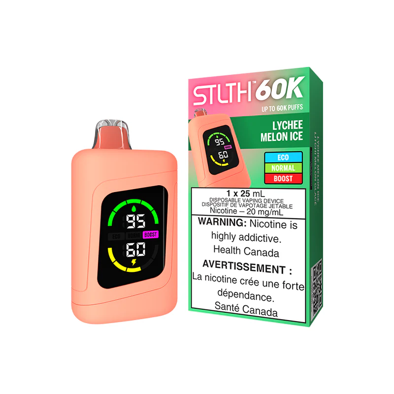 STLTH 60K STLTH 60K - Lychee Melon Ice
