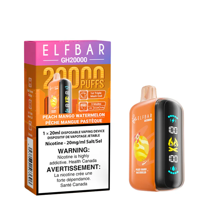 Elf Bar GH20K Elf Bar GH20k – Peach Mango Watermelon