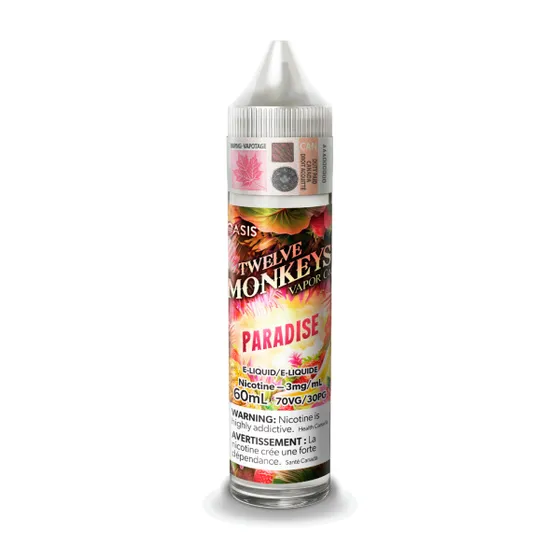 Twelve Monkeys Twelve Monkeys - Paradise 60ml