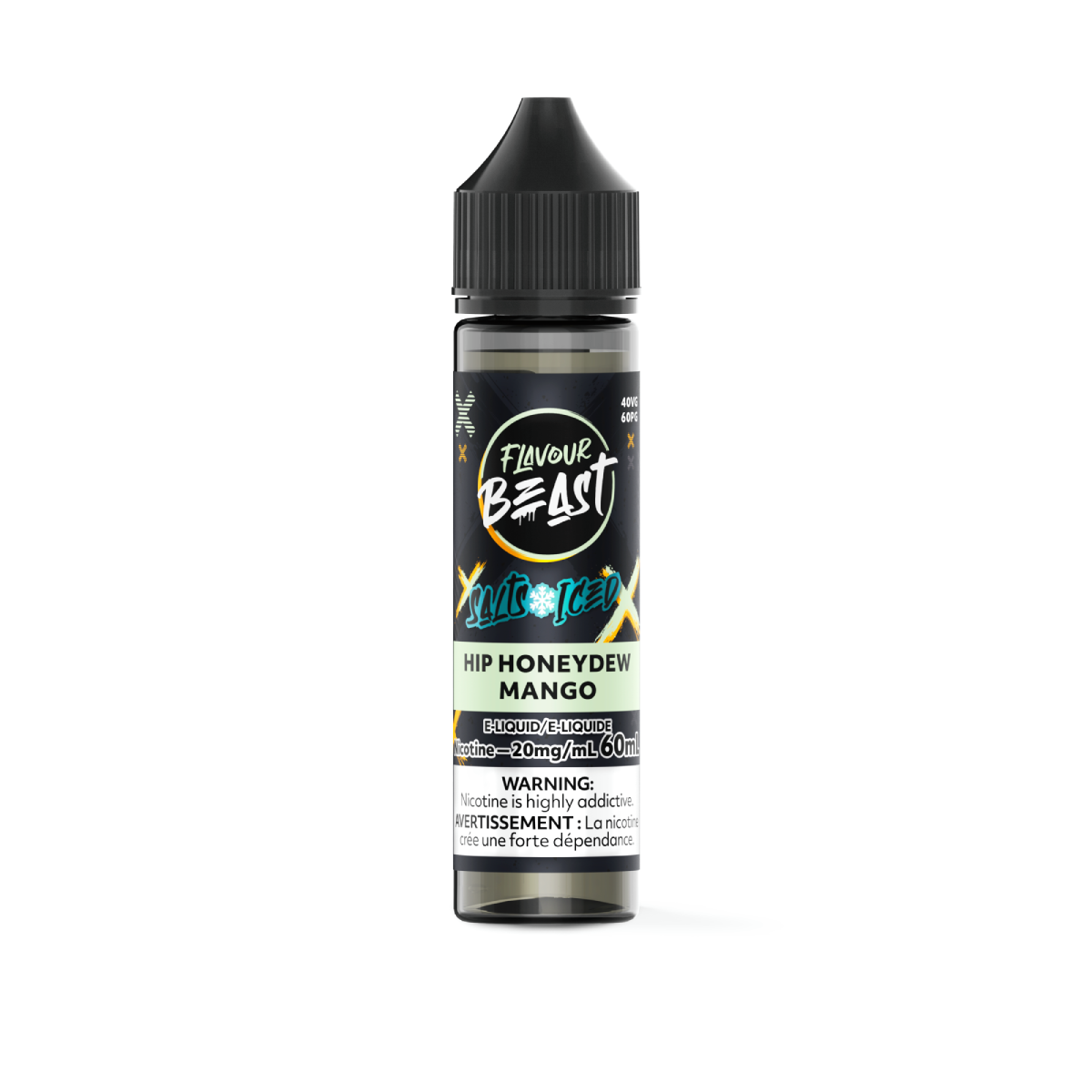 Flavour Beast 60ml Salt Flavour Beast - Hip Honeydew Mango Iced 60ml Salt
