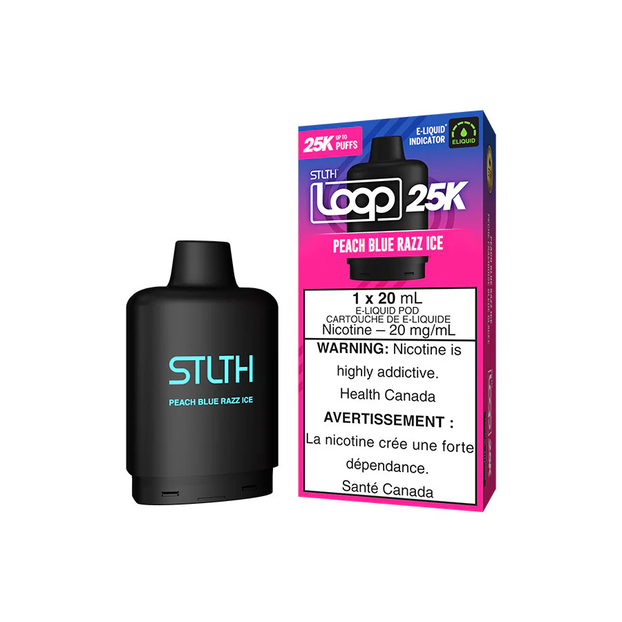 STLTH Loop 25K Pods STLTH Loop 25K Pod - Peach Blue Razz Ice