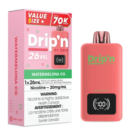 Drip'n By Envi 70K Drip'n By Envi 70K - Watermelona CG