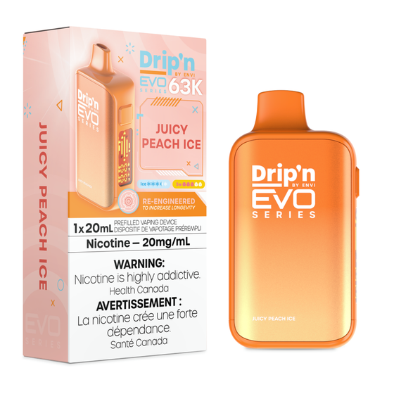 Drip'n by Envi EVO 63K Drip'n by Envi EVO 63K - Juicy Peach Ice