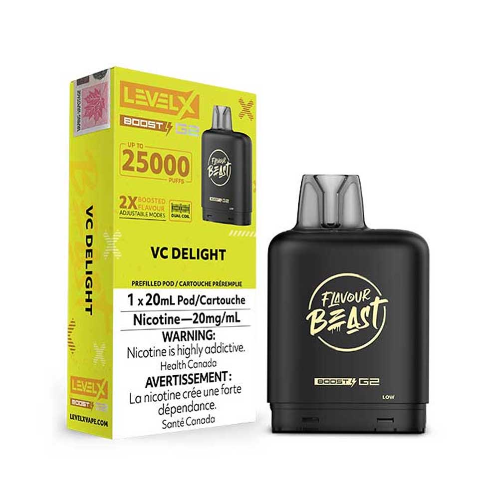 Level X Flavour Beast G2 Boost 25K Pods Level X Flavour Beast G2 Boost 25K Pod - VC Delight