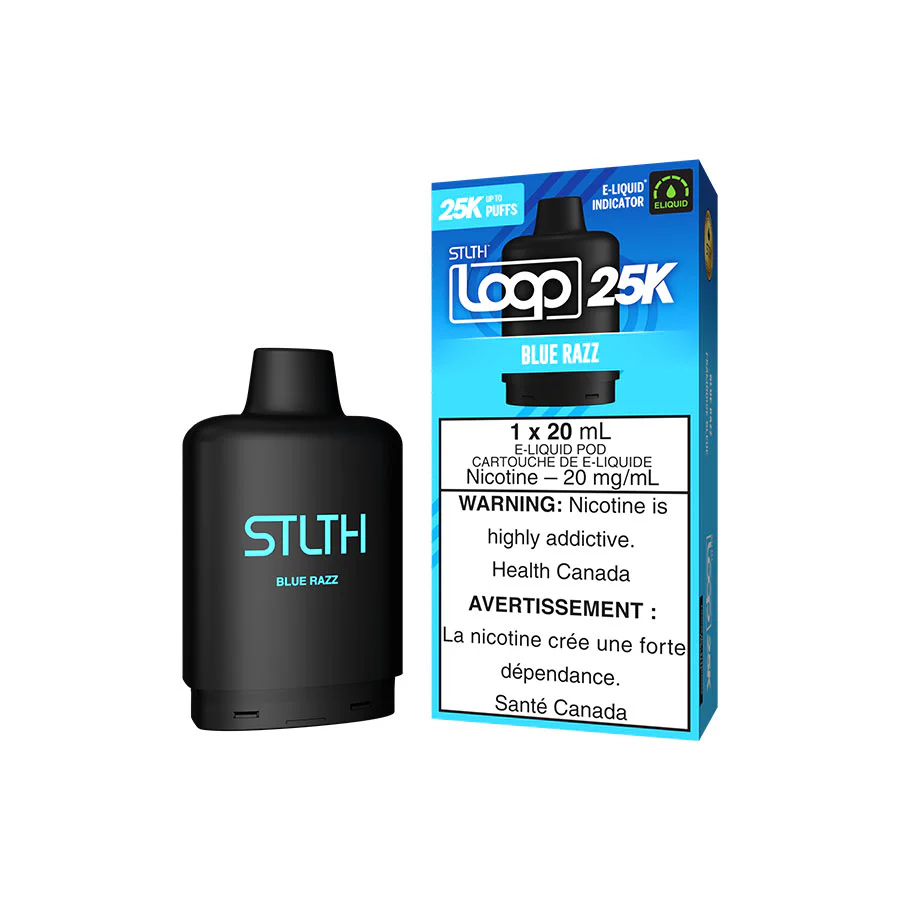 STLTH Loop 25K Pods STLTH Loop 25K Pod - Blue Razz