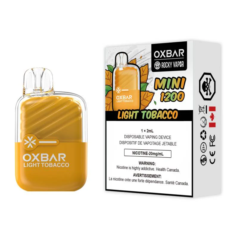 OXBAR Mini 1200 OxBar Mini 1200 - Light Tobacco