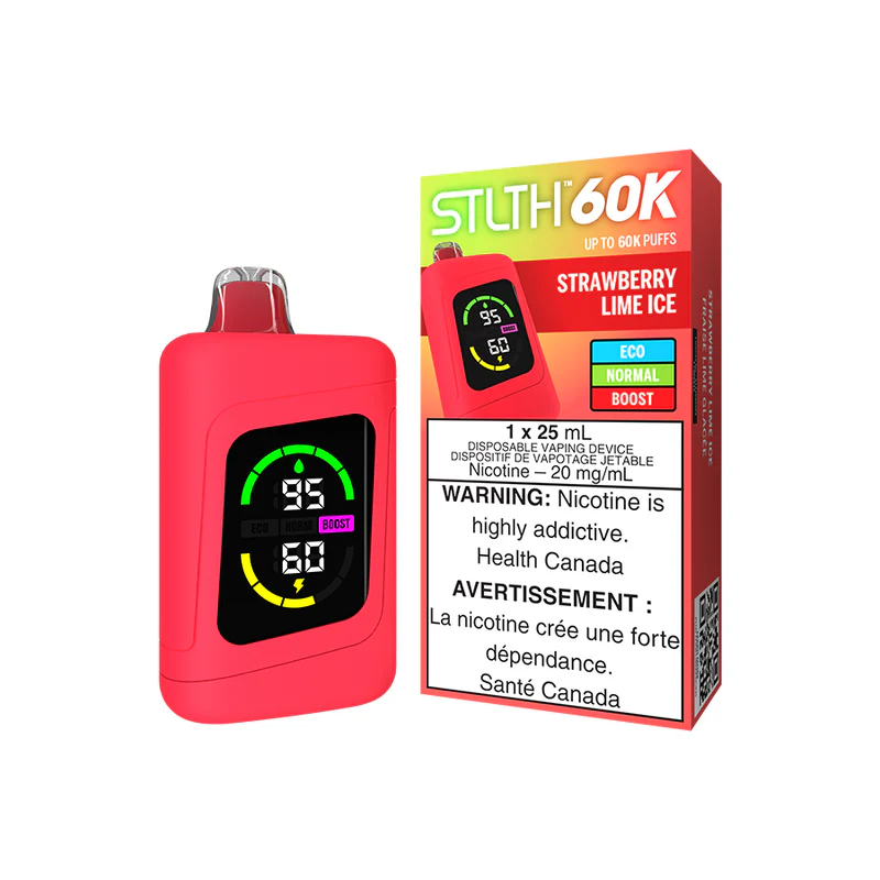 STLTH 60K STLTH 60K - Strawberry Lime Ice