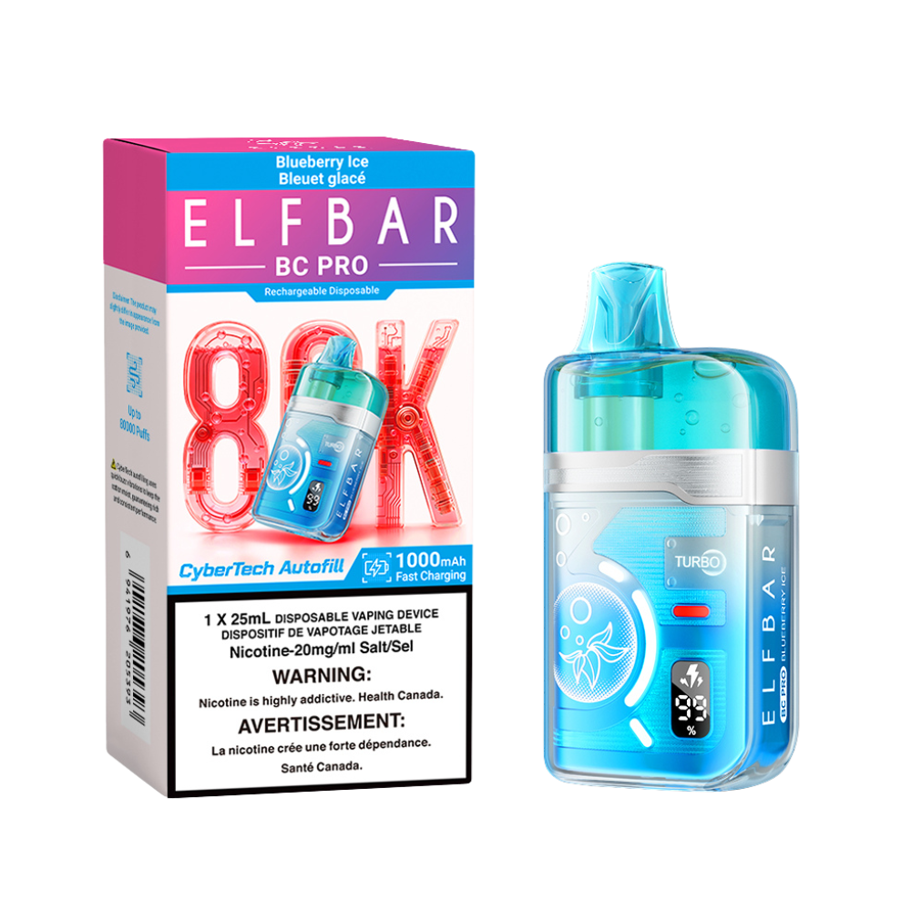 Elf Bar BC Pro 80K Elf Bar BC Pro 80K - Blueberry Ice