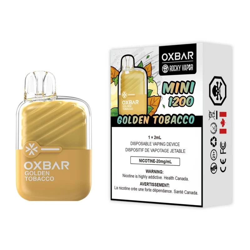 OXBAR Mini 1200 Oxbar Mini 1200 - Golden Tobacco